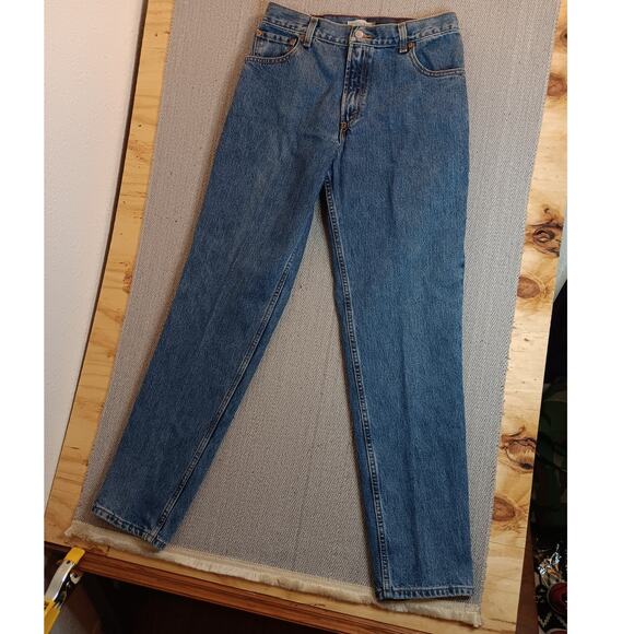 Levis 550 Y2K Jeans Womens 12L 31X33 Blue Fade Relaxed Taper Street Casual Tall - Picture 4 of 16